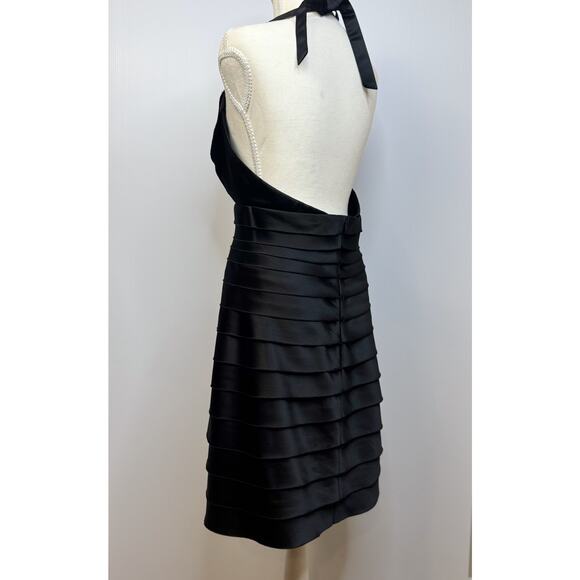 BCBGMAXAZRIA T Bandage Halter Bandage Dress VTG Women’s 10 Tiered Y2K 2000s Club - Picture 5 of 16